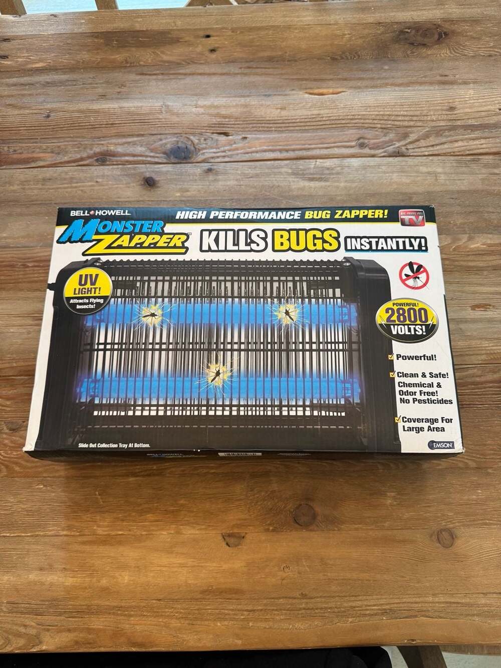 Bell + Howell Monster Zapper High Performance Bug Zapper